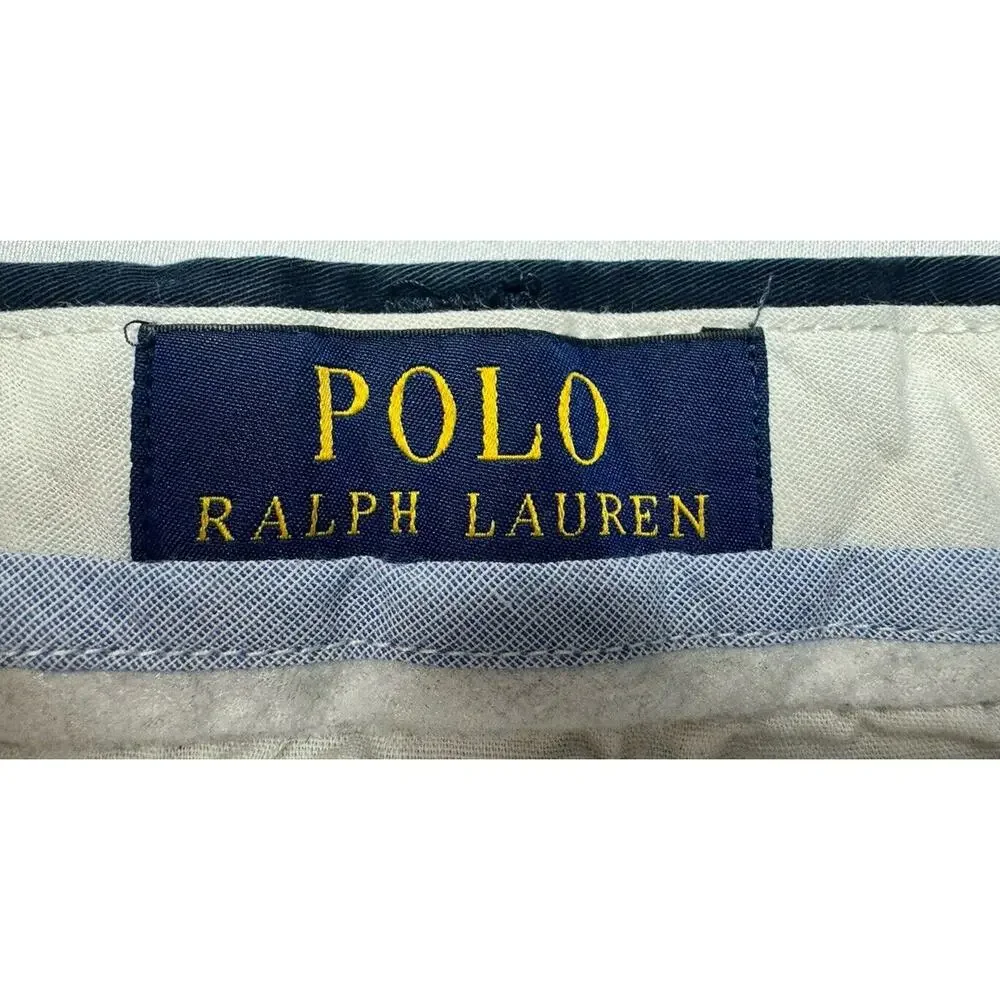 Polo by Ralph Lauren Men's Navy‎ Classic Fit Chino Shorts - Size2B (50x9)*
